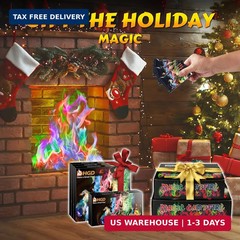 HGD (6 Pack) Magic Campfire Fire Color Changing Packets for Fire Pit, Indoor/Out