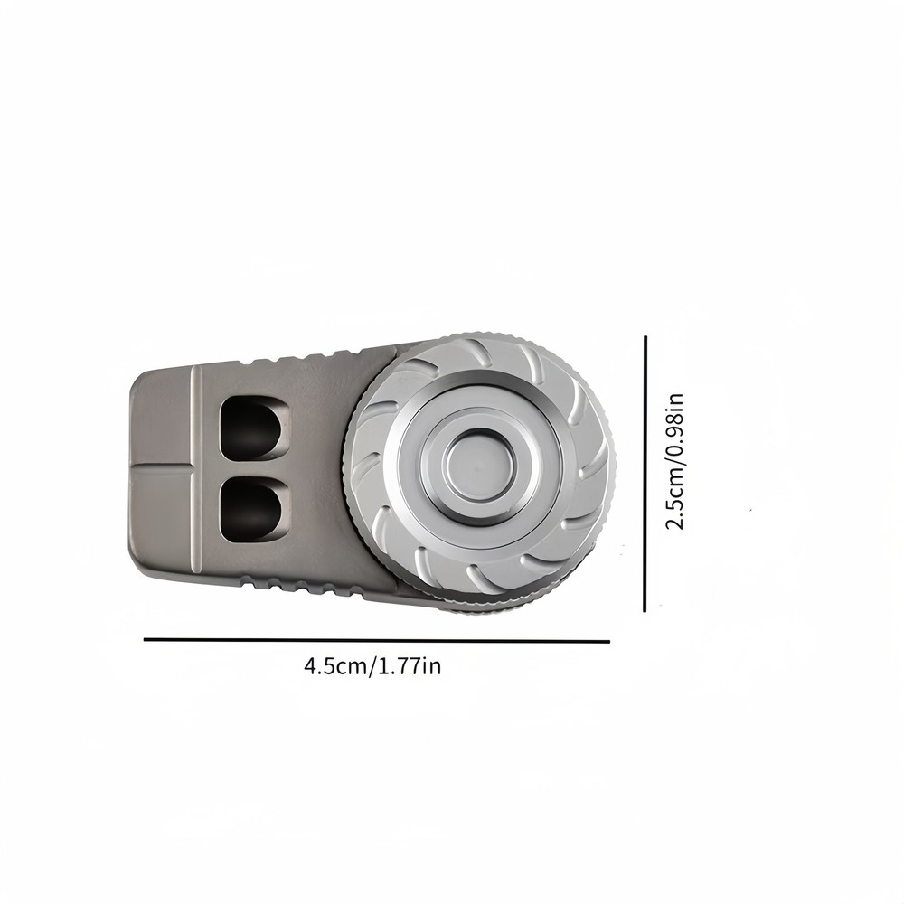 Built Loud-Sound Durable Rust-Proof High-Decibel Titanium Alloy Survival Whistle
