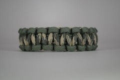 550 Paracord Survival Bracelet Cobra Foliage/Desert Foliage «Made in the USA»