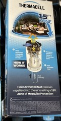 Lot Of 4 Thermacell Patio Shield 15FT Zone Mosquito Repellent Midnight