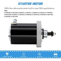 A Abigail Kawasaki Starter Fr691V Fr730V Fh491V Fs481V Fs541V Fs600V Fs604V