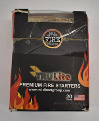 TruLite Premium Fire Starter Sticks All Weather Odorless 20 Piece For Fire Pit