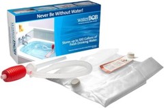 WaterBOB Bathtub Storage Emergency Drinking Water Container, Comes with Hand