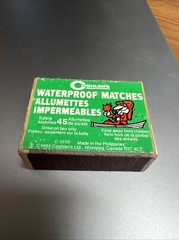 Vintage Box of Coghlan’s Waterproof Safety Matches