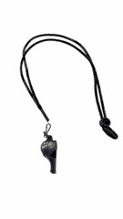 Fox 40 Classic Whistle w/ Adjustable Lanyard Black Coach Referee Sports PE