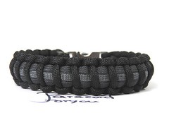 Paracord Survival Bracelet – Men Bracelet – Width: 2cm – Paracordforyou2