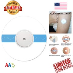 Sensor Covers for Libre 2/3 Plus Waterproof Adhesive Patches 55 Pack