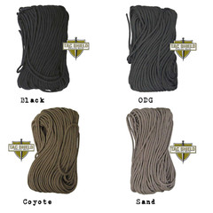 New in Package Tac Shield 550 Cord Black ODG Coyote Sand 50FT 100FT 200FT