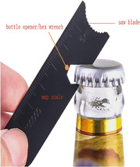Magnesium Flint Fire Starter, Survival Fire Blocks with Striker for Camping/Hiki