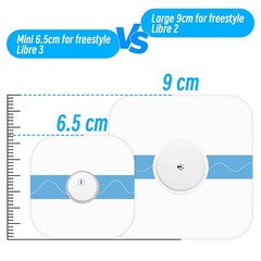Waterproof Sticker for Freestyle Libre 3 Sensor Covers-50 PCS Waterproof for Fre