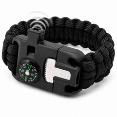 Sports Whistle, 6-in-1 Survival Whistle with Compass & Fire Starter
