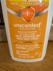 Off Family Care insect repellent 6oz unscented with aloe with deet NEW