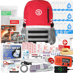 72 HRS Deluxe Emergency Survival Kit – Heavy Duty 72 Hour Bag Survival Kit for E
