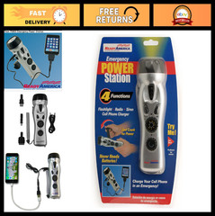 Emergency Power Station – 4 Function Portable Backup Battery, Disaster Preparedn