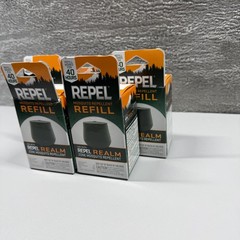 Lot of 5 Repel Realm Zone Mosquito Repellent Refills 40 Hours
