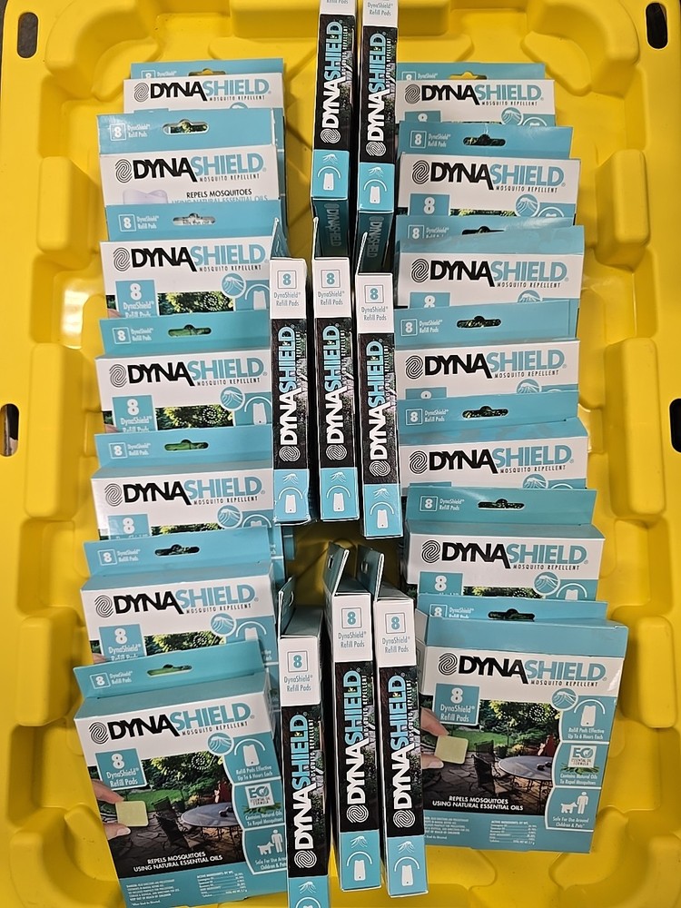 Lot of 22 DynaShield Mosquito Repellent Refill Pads (8) Per Box New