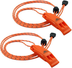 Emergency Whistles with Lanyard Safety Whistle Survival Shrill Loud