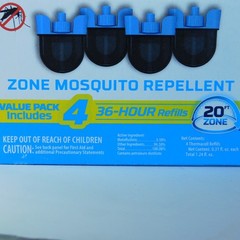 Thermacell Mosquito Repellent refills ( 4 ) Pack 36 hour refills