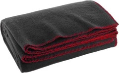 Grey Wool Emergency Rescue Blanket 60″ x 80″ Warm Winter Cover Throw