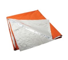 Rothco Survival blanket 51″x82″ Polarshield Safety Orange Silver Reversible