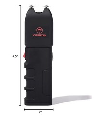 VIPERTEK Powerfull 700BV Stun Gun Self Defense Rechargeable with LED Light