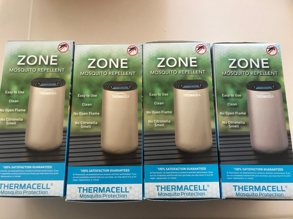 NEW-4 Thermacell Patio Shield 15FT Zone Mosquito Repellent-pool-outdoor-bugs-BBQ