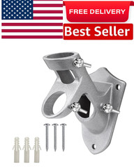 Flag Pole Holder Outside House Flag Pole Bracket Heavy Duty Metal Flag Mount