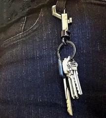 6 Pcs swivel snap Bolt Keychain clips Keychain hooks. Lightweight Durable clasp