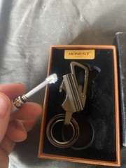 Survival Keychain Lighter Waterproof Flint Fire Starter