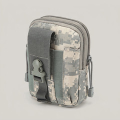 Tactical MOLLE Pouch Belt Waist Bag EDC Tool Phone Pocket Camo 17.5x12cm/7×4.7″