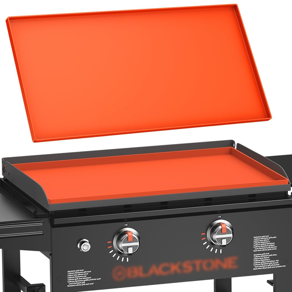 28″ Silicone Griddle Mat Cover for Blackstone, Heavy Duty Silicone Cover, All…