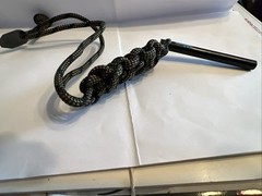 Firestarter Dragonscale Bayite Rod ASR Sriker King Cobra 7.5’ Survival Cordage.