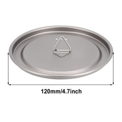 Titanium For Cup Lid Keep Your Drinks Hot and Secure on Your Adventures