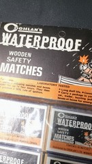 4 Vintage Box’s of Coghlan’s Waterproof Safety Matches