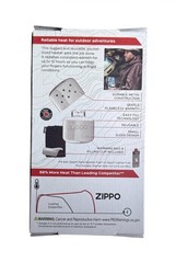 Zippo 12-Hour Black Matte Refillable Hand Warmer 40334 Camping Pocket Heater