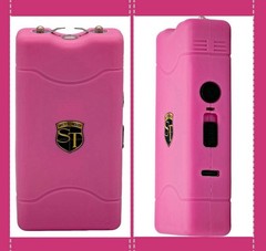 MAGNAVOLT Rechargeable Stun Gun WOMEN Self Defense Protect 80 Million Volt PINK