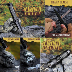 Gifts for Men Dad Husband Him Fathers Day, Survival Kit, Emergency Survival Gear