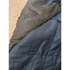 Eddie Bauer Sleeping Bag Mummy 90x33” Sleeping Bag Only Navy & Black EUC