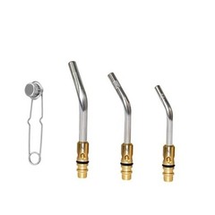 A3 A5 A8 Air Acetylene Torch Tip Kit – 3/16″ 1/4″ 5/16″ Tip Size for PLF-A5/G-4