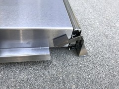 PitsMaster 304 Grade Stainless Steel Slide Out Propane Tank Tray for BBQ Isla…