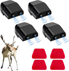 8 PCS Deer Whistles for Car, Automotive Deer Warning Whistle Devices, Animal War