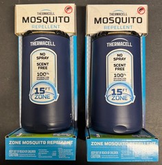 Thermacell Patio Shield Midnight Mosquito Repeller 15ft Zone 2pk (Z2)