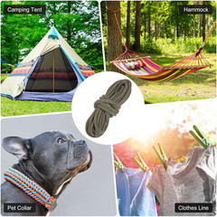 4 Mm 10FT Guyline Camping Paracord [1PCS] – Guy Lines Ultralight Thin Cord Rope