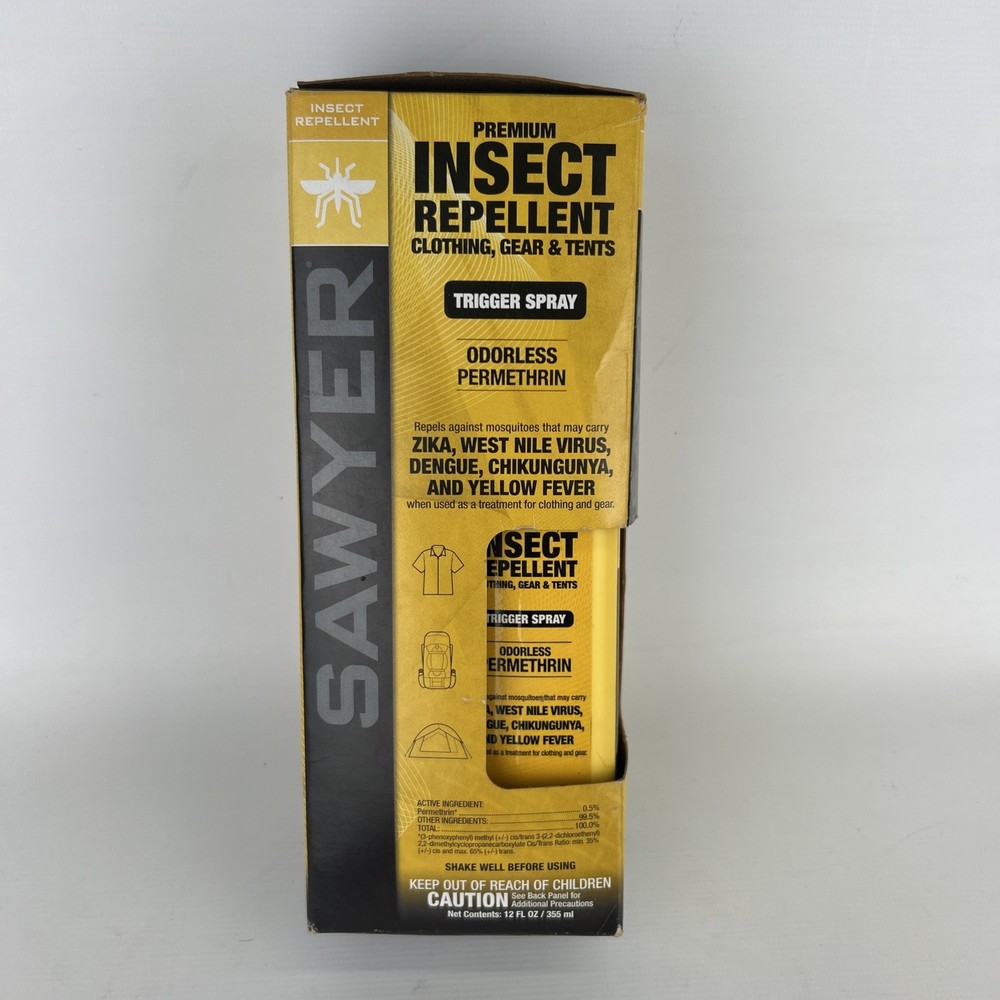 Sawyer Permethrin Premium Insect Repellent – Trigger Spray – 12oz. – SP649