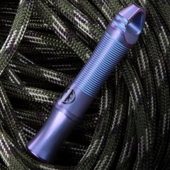 Lightweight Titanium Whistle with 120+ dB Sound – Perfect for Camping & Hiking
