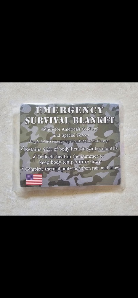 Emergency Survival Blanket