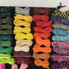76 Colord 550 Paracord Combo Crafting Kit Survival Parachute Cord Making 10ft Ea