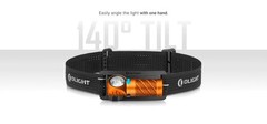 Olight Perun 3 Mini 1250 Lumen Compact Right-Angle Headlamp