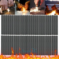 Lot Outdoor Survival Ferrocerium Flint Fire Starter Magnesium Ferro Rod Camping
