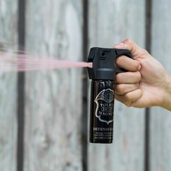 2 Police Magnum pepper spray 3 ounce Fire Master Fogger Self Defense Protection